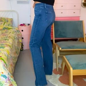 Joe’s Jeans stretch denim wide leg jeans